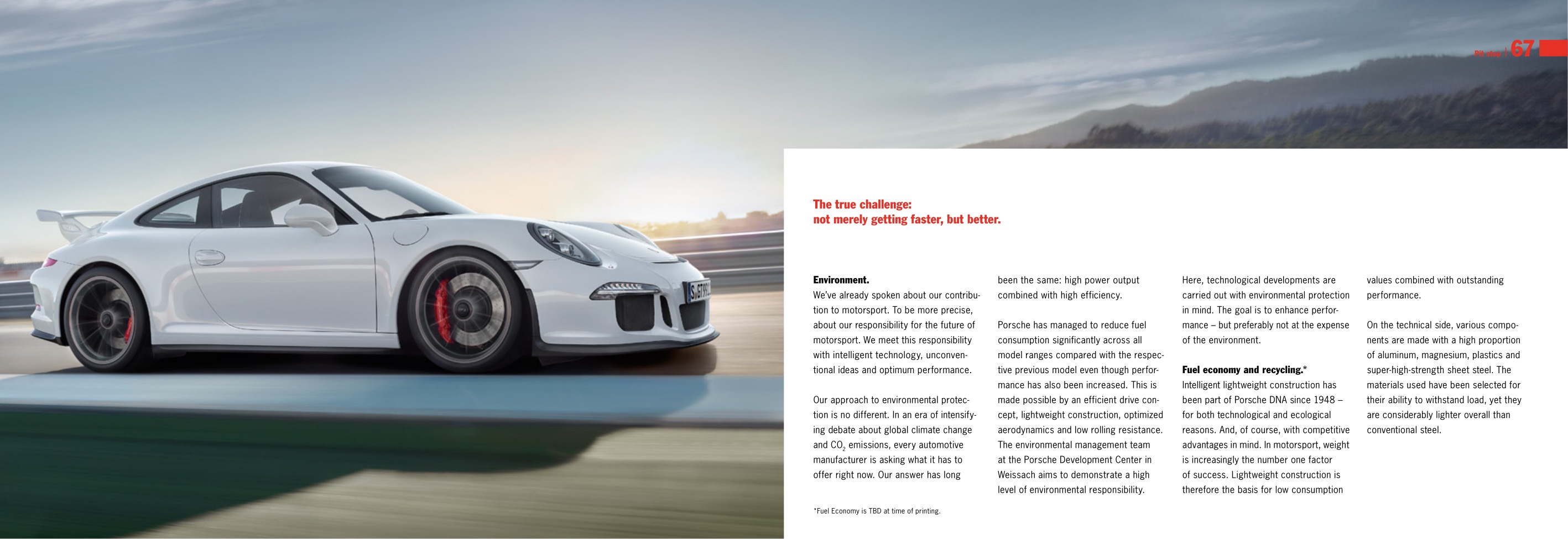 2014 Porsche 911 GT3 Brochure Page 36